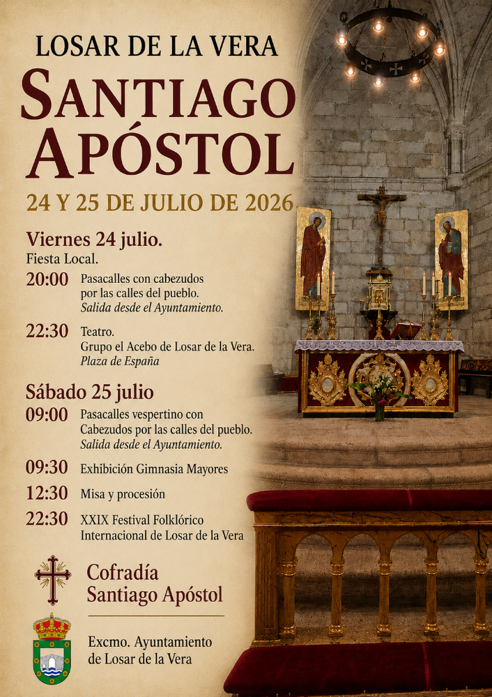 Imagen Santiago Apóstol 2026