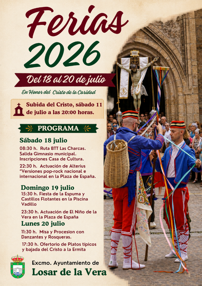 Imagen Ferias en Honor del Cristo de la Caridad 2026