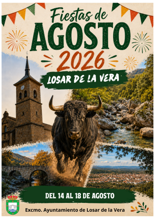 Imagen Cartel y programa de Fiestas de Agosto 2026 en Honor del Stmo. Cristo de la Misericordia
